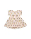Pink Chicken Girls' Adaline Dress - Little Kid In Neutral