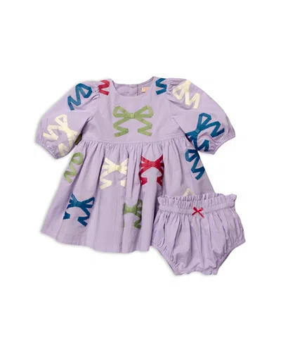 Pink Chicken Girls' Brooke Dress & Diaper Cover Set - Baby In Multi