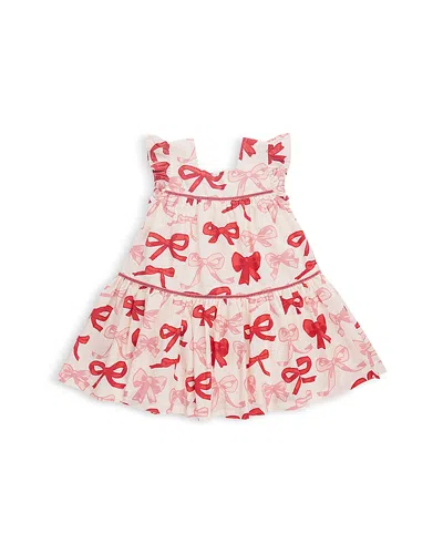 Pink Chicken Babies' Girls' Camelia Dress - Little Kid, Big Kid In Valentines Bows