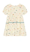 Pink Chicken Girls Charlie Dress In Ivory