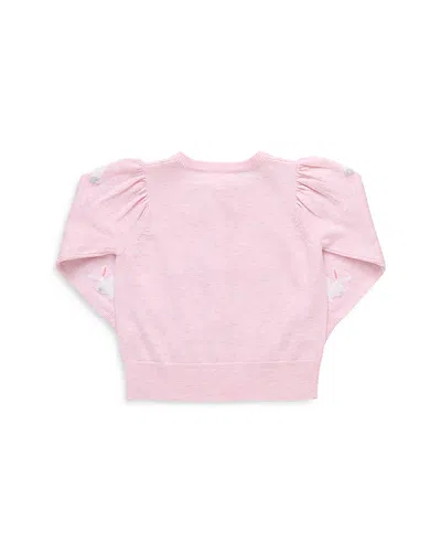 Pink Chicken Girls' Constance Cardigan Sweater - Little Kid In Bunny