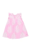 Pink Chicken Girls Courtney Dress In Pink Bouque