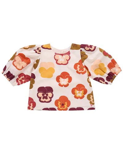 Pink Chicken Girls Dana Top In Multi