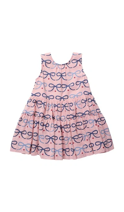 Pink Chicken Girls Eloise Dress In Pink Bows