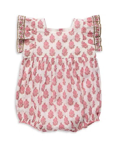 Pink Chicken Kids' Girls' Elsie Bubble Romper - Baby In Pink