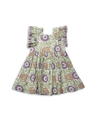 Pink Chicken Girls' Elsie Dress - Little Kid In Green
