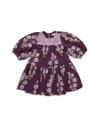 Pink Chicken Girls' Fione Printed Dress - Little Kid In Purple