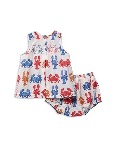 Pink Chicken Girls' Jaipur Top & Diaper Cover Set - Baby In Multi