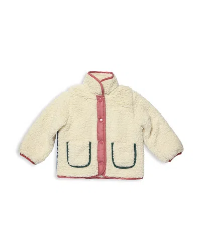 Pink Chicken Girls' Janie Fleece Jacket - Little Kid In Neutral