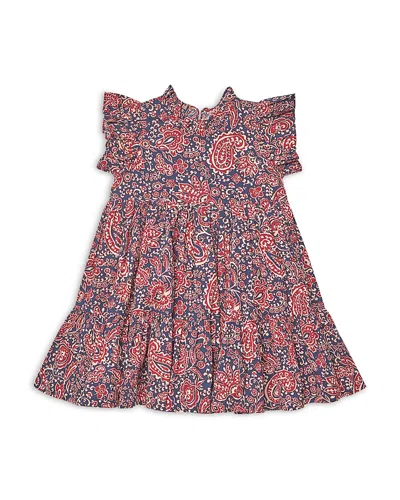 Pink Chicken Girls' Jennifer Printed Cotton Dress - Little Kid In Black
