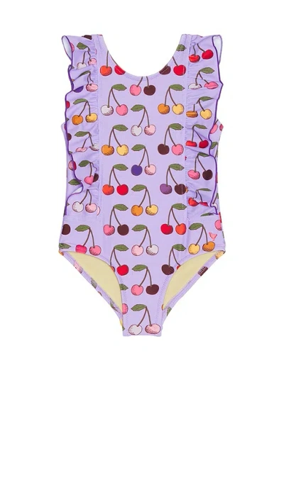 Pink Chicken Girls Katniss Suit In Lavender Cherry