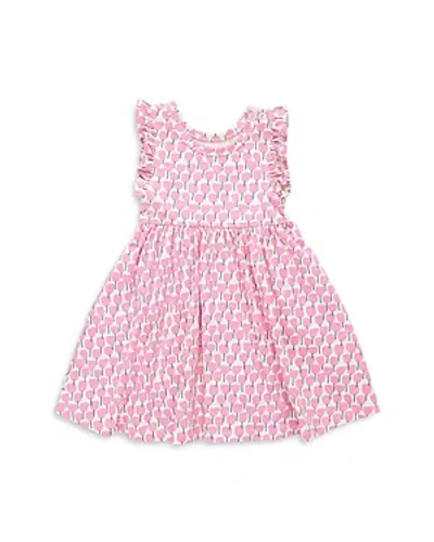 Pink Chicken Girls' Kelsey Bodysuit Dress - Baby In Pink Tulip