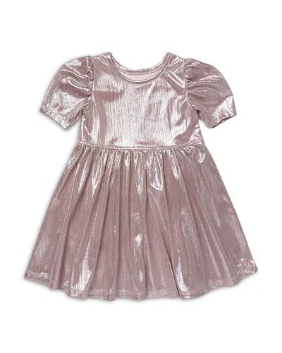 Pink Chicken Girls' Laurie Lame Dress - Little Kid In Pink