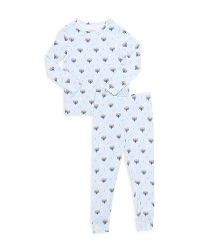 Pink Chicken Girls' Printed Pajama Set - Little Kid, Big Kid In Peaceful Hannukah
