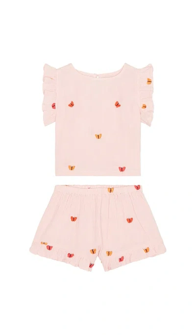 Pink Chicken Girls Roey 2-piece Set In Pink