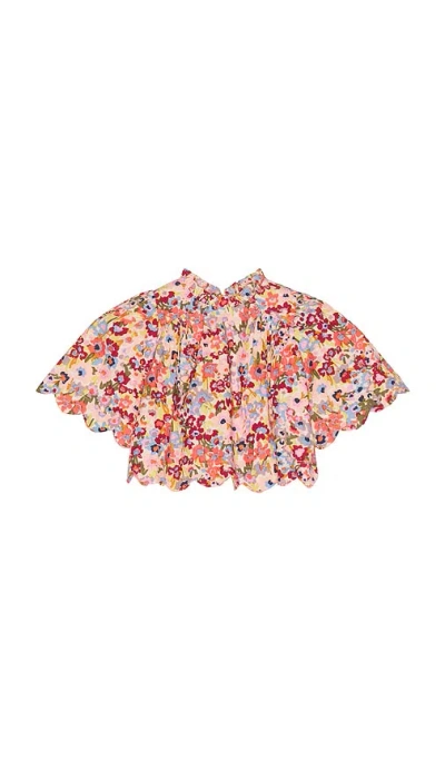 Pink Chicken Girls Scallop Misha Top