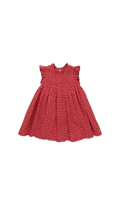 Pink Chicken Girls Stevie Dress In Red
