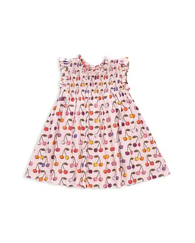 Pink Chicken Girls' Stevie Fruit Dress - Little Kid, Big Kid In Cloud Pink Cherry