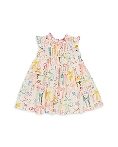 Pink Chicken Girls' Stevie Smocked Dress - Little Kid In Watercolor