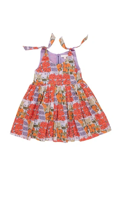 Pink Chicken Girls Taylor Dress In Orange