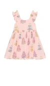 Pink Chicken Girls Via Dress In Pink