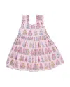 Pink Chicken Girls' Via Flowerette Dress - Little Kid, Big Kid In Pink Flowerette