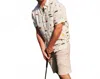 Pink Chicken Jack Button-down Shirt In Golf Tournament In Multi