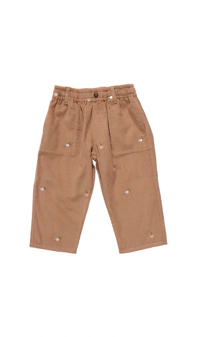 Pink Chicken Jackson É•¿è£¤ Â€“ Mallard Embroidery. Å°ºç � 5 (also Â€“ 2, 4, 6). In Brown