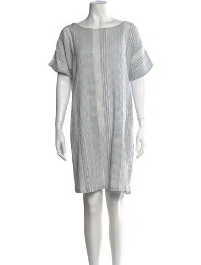 Pre-owned Pink Chicken Striped Mini Dress In Multicolor
