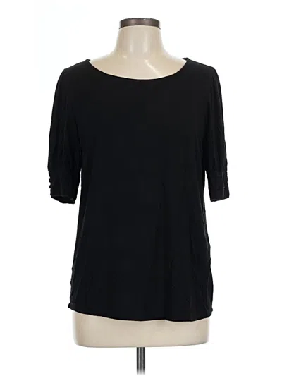 Pre-owned Pink Clover 3/4 Sleeve T-shirt In Black