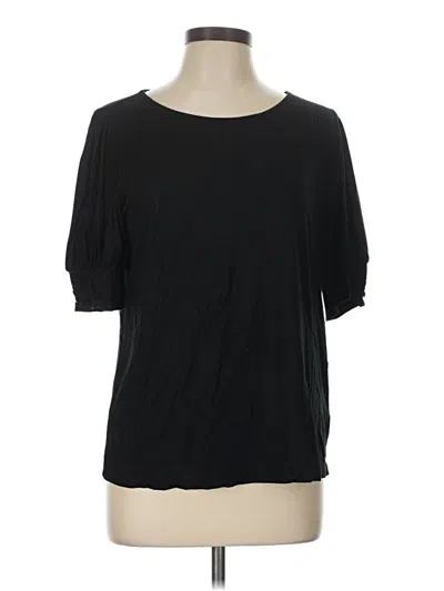 Pre-owned Pink Clover 3/4 Sleeve T-shirt In Black