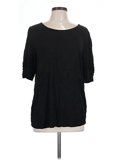 Pre-owned Pink Clover 3/4 Sleeve T-shirt In Black