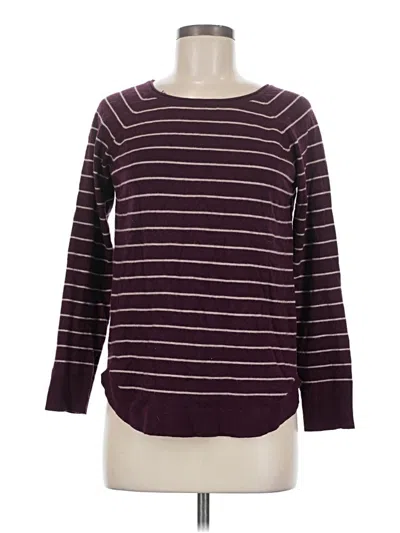 Pre-owned Pink Clover 3/4 Sleeve T-shirt In Burgundy