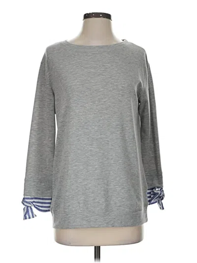 Pre-owned Pink Clover 3/4 Sleeve T-shirt In Gray