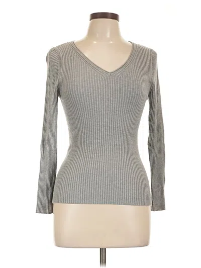 Pre-owned Pink Clover 3/4 Sleeve T-shirt In Gray