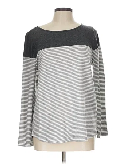 Pre-owned Pink Clover 3/4 Sleeve T-shirt In Gray
