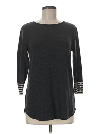 Pre-owned Pink Clover 3/4 Sleeve T-shirt In Gray