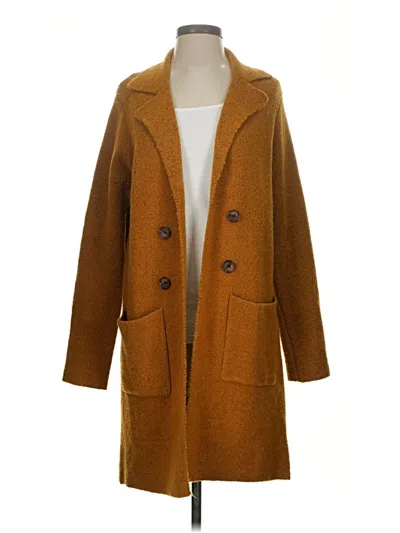 Pre-owned Pink Clover Cardigan Sweater In Brown