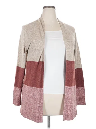 Pre-owned Pink Clover Cardigan Sweater In Brown