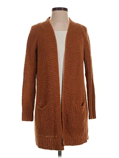 Pre-owned Pink Clover Cardigan Sweater In Brown