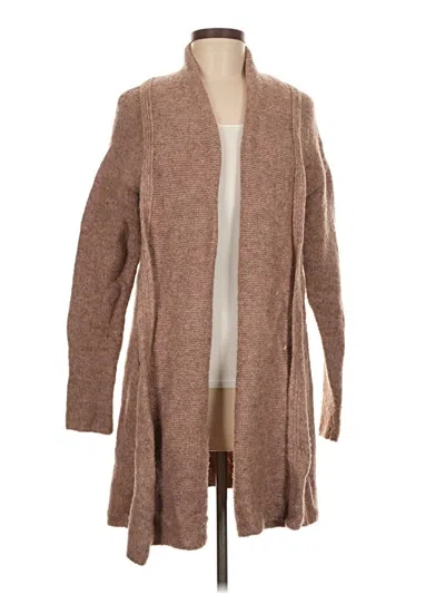 Pre-owned Pink Clover Cardigan Sweater In Brown