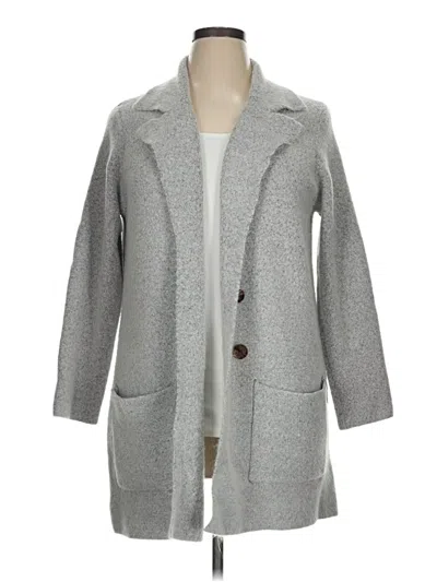 Pre-owned Pink Clover Cardigan Sweater In Gray