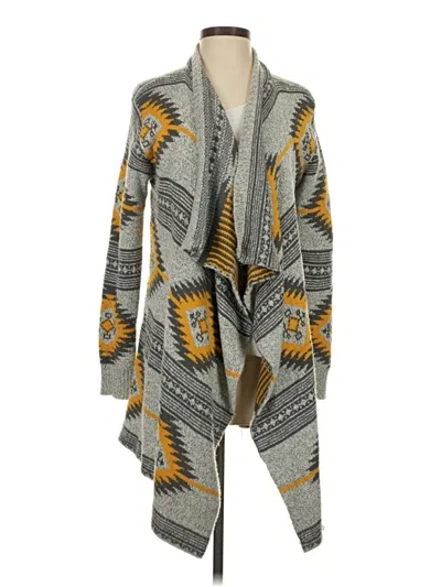 Pre-owned Pink Clover Cardigan Sweater In Gray