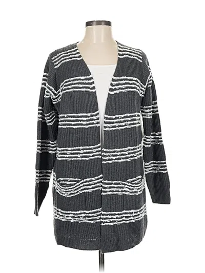 Pre-owned Pink Clover Cardigan Sweater In Gray
