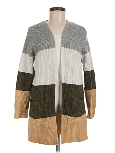 Pre-owned Pink Clover Cardigan Sweater In Gray