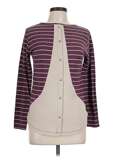 Pre-owned Pink Clover Cardigan Sweater In Purple