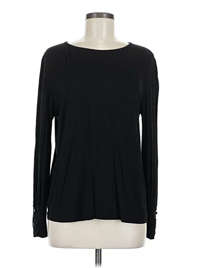 Pre-owned Pink Clover Long Sleeve T-shirt In Black