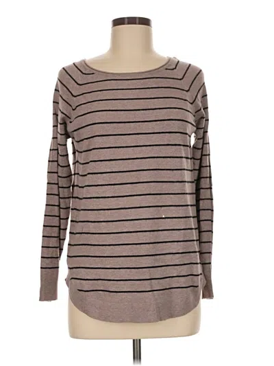 Pre-owned Pink Clover Long Sleeve T-shirt In Brown