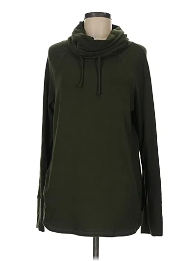 Pre-owned Pink Clover Long Sleeve Turtleneck In Green