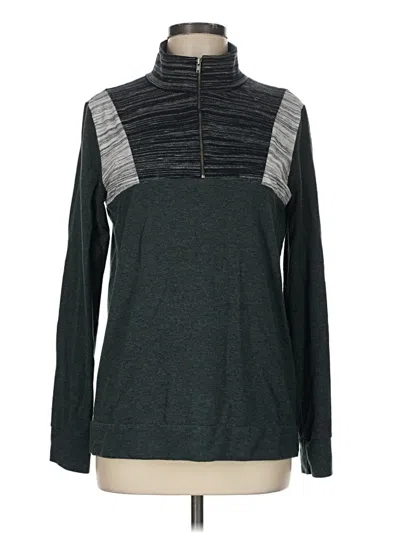 Pre-owned Pink Clover Long Sleeve Turtleneck In Green